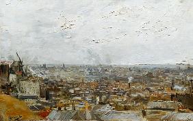 Blick vom Montmartre 1886