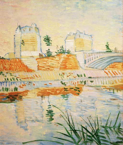 Pont de Clichy /Paint. 1887