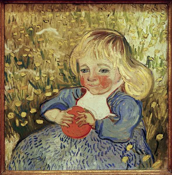 van Gogh / Child with orange / 1890 von Vincent van Gogh