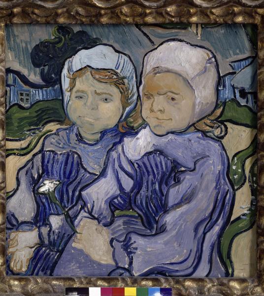 Van Gogh / Two children / 1890 von Vincent van Gogh