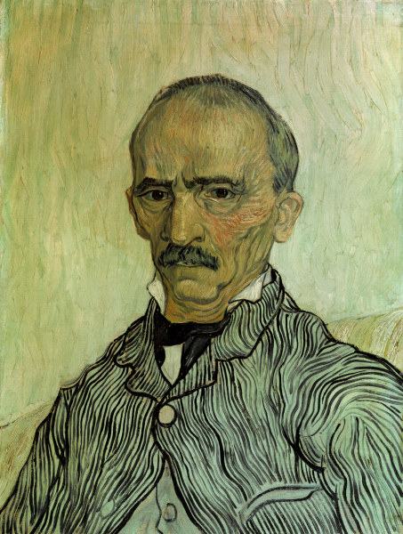 V.van Gogh / Portrait of Trabuc von Vincent van Gogh