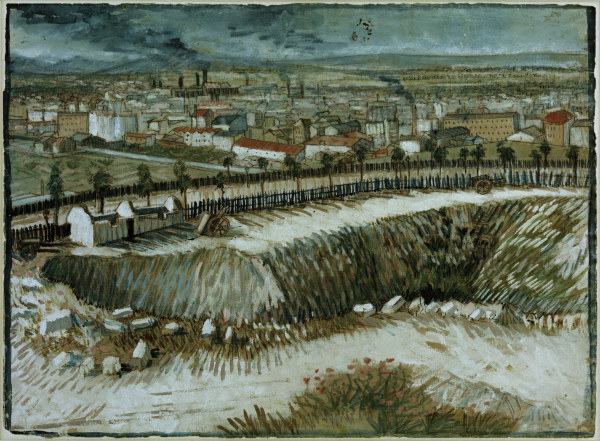 V.v.Gogh / Industruial Landscape / 1887 von Vincent van Gogh