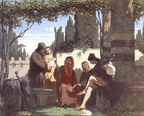Florentine troubadours in the 14th century 1860