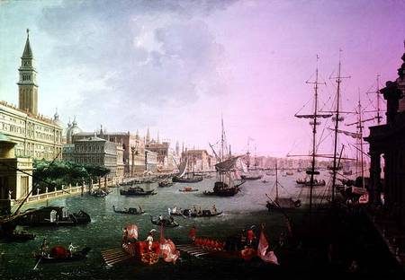 A View of the Grand Canal von Vincenzo Chilone