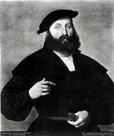 Portrait of Count Raimund Fugger von Vincenzo di Biagio Catena