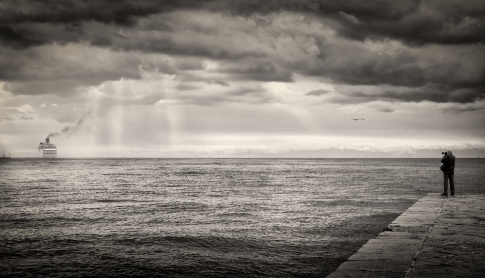 Der Fotograf und das Meer von Vito Guarino