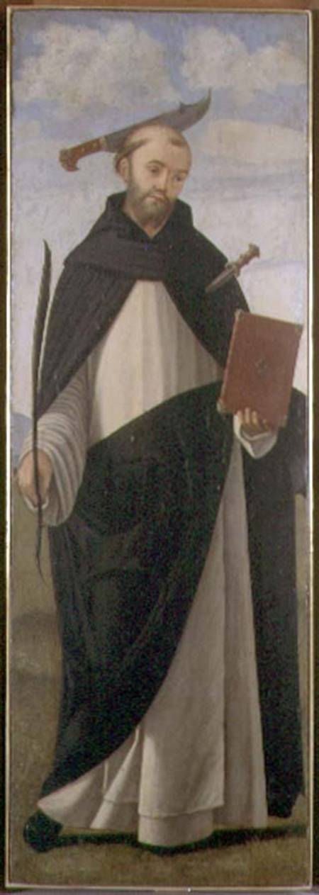 Saint Peter Martyr von Vittore Carpaccio
