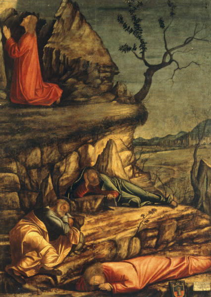 V.Carpaccio, Christus am Oelberg von Vittore Carpaccio