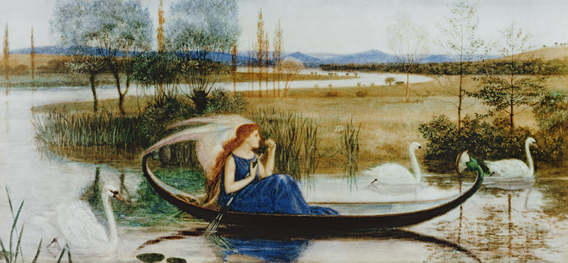 My Soul is an Enchanted Boat von Walter Crane