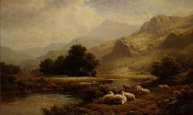 View on the Lledr, North Wales
