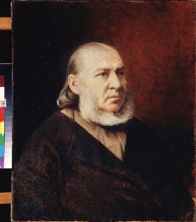 Porträt des Schriftstellers Sergei T. Aksakow (1791-1859)