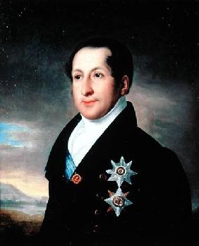 Portrait of Prince Sergej Golitsyn (1774-1859) post 1828