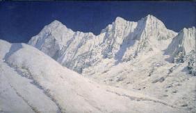 Indien. Schnee auf dem Himalaya 1874