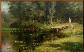 Zugewachsener Teich 1880