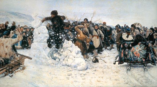 Einnahme der Schneestadt 1891