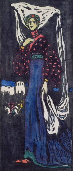 Die Nacht (Große Fassung) von Wassily Kandinsky