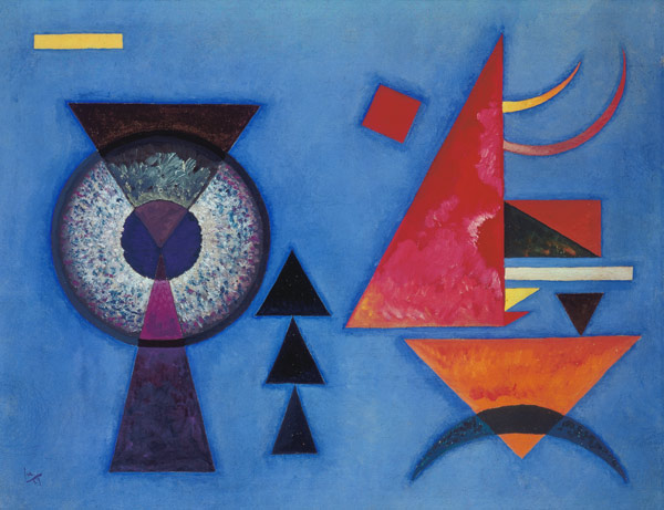 Weiches Hart - Wassily Kandinsky als Kunstdruck oder handgemaltes Gemälde.