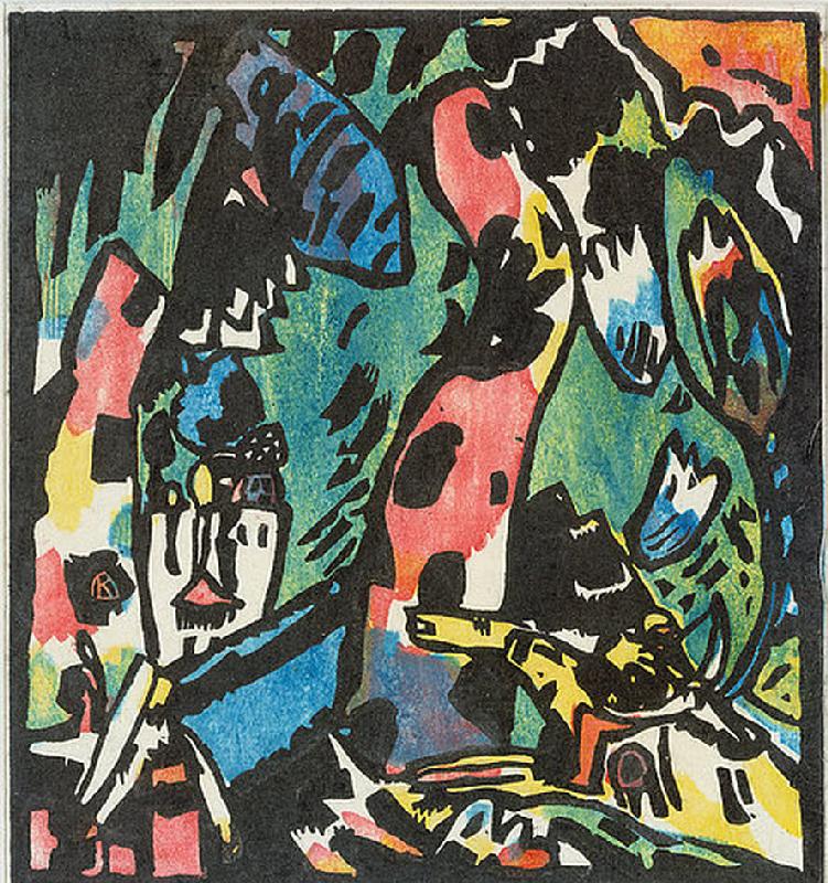 Der Bogenschütze von Wassily Kandinsky