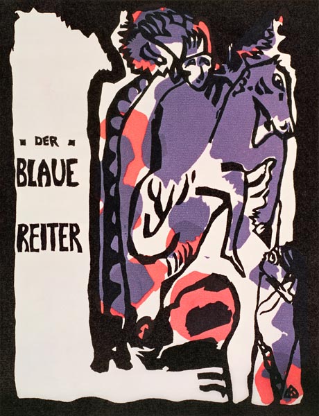 Cover of Catalogue for Der Blaue Reiter  von Wassily Kandinsky