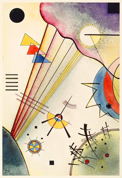 Deutliche Verbindung von Wassily Kandinsky