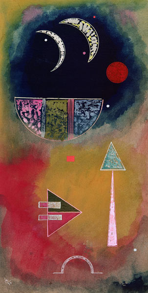 From Light into Dark von Wassily Kandinsky