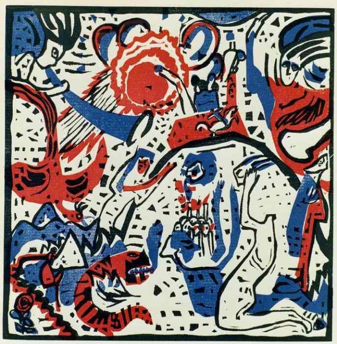 Große Auferstehung von Wassily Kandinsky