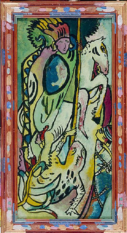 Der hl. Georg II., von Wassily Kandinsky