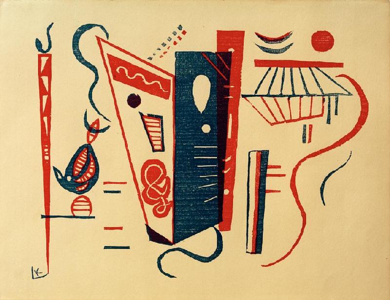 Holzschnitt für XX. siècle, Nr. 5/6 von Wassily Kandinsky