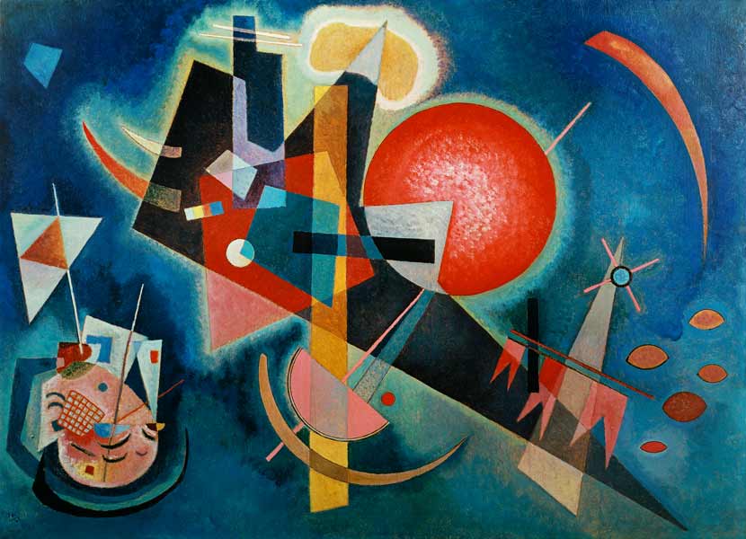 Im Blau von Wassily Kandinsky