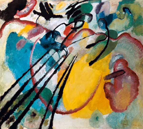 Improvisation 26 (Rudern) von Wassily Kandinsky