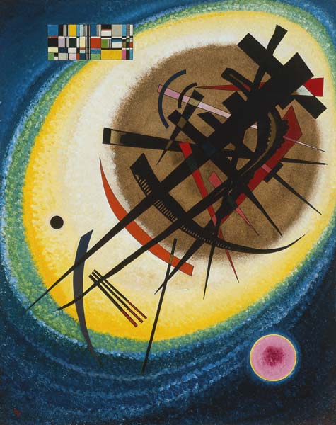 Im hellen Oval von Wassily Kandinsky
