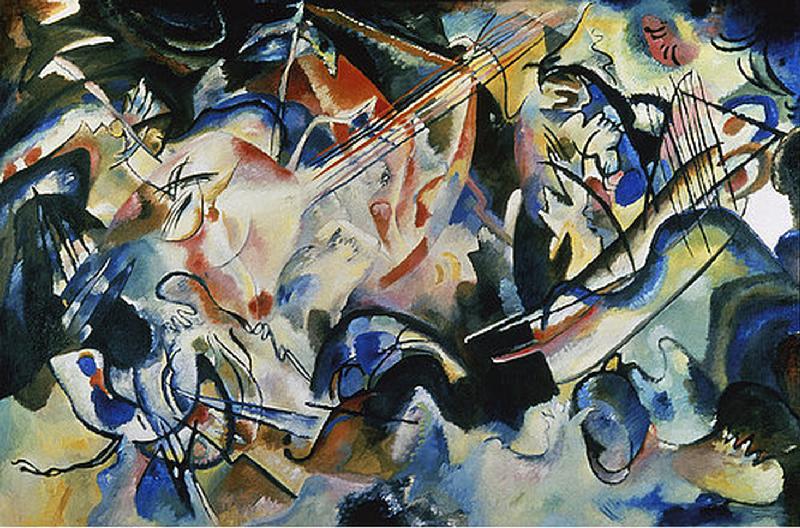 Komposition VI., von Wassily Kandinsky