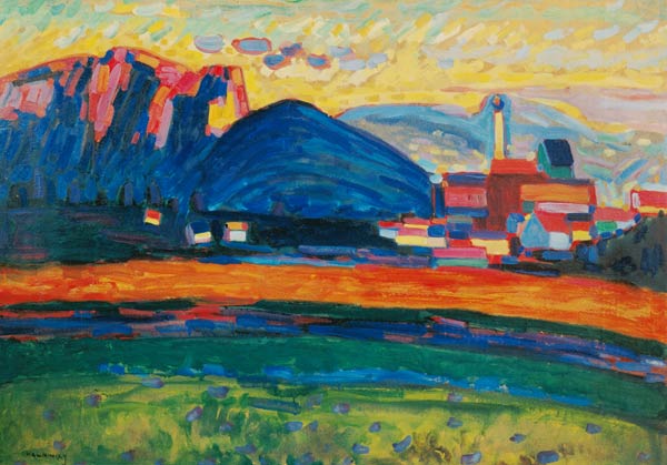 Murnau von Wassily Kandinsky