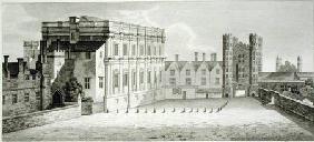 The Palace of Whitehall, from a drawing in the Pepysian Library, Cambridge published