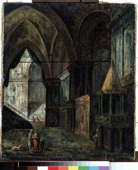 In einer Kathedrale 1820