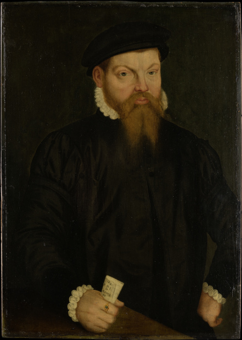 Bildnis eines Mannes von Westdeutscher Meister von 1566