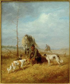 Wolfsjagd im Sommer 1878