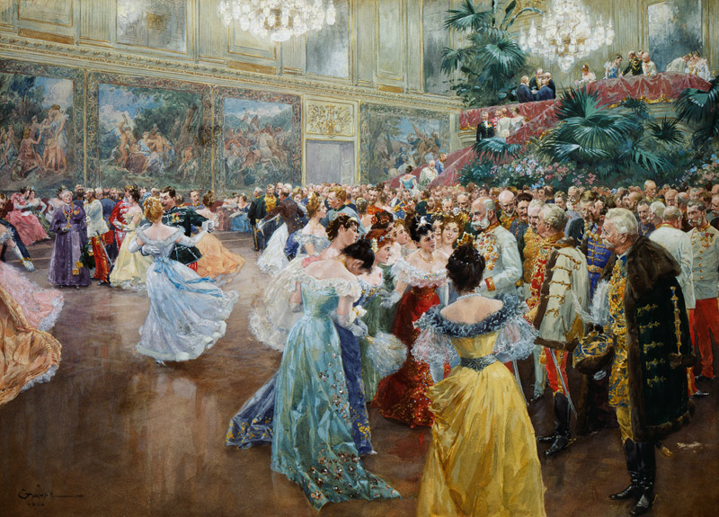 Hofball in Wien von Wilhelm Gause