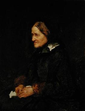 Helene Leibl, the Aunt of the Artist 1867