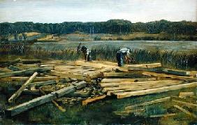 Building Site at Wesslingersee 1876