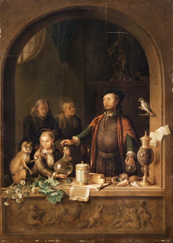 Der Apotheker von Willem van Mieris