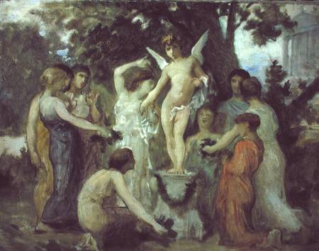 Offering to Cupid von William Adolphe Bouguereau