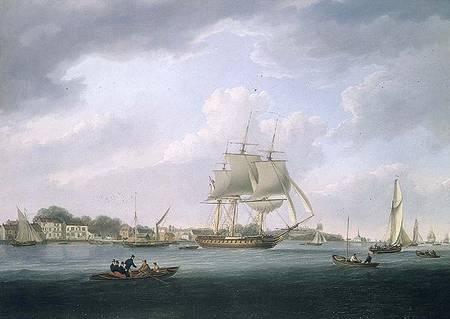 The Thames at Erith von William Anderson
