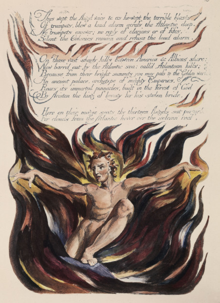 Ill. zuAmerica, a Prophecy von William Blake