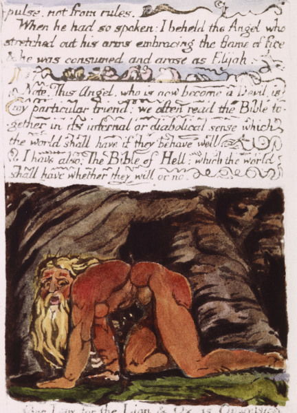 Ill.zuMarriage of Heaven and Hell von William Blake