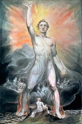 The Angel of Revelation, c.1805 (w/c, pen & ink over graphite) 1560