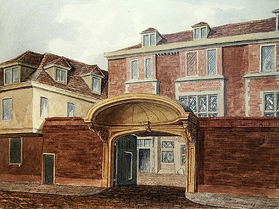 Entrance to Old Winchester House von William Brown