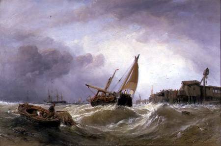 The River Texel von William Clarkson Stanfield