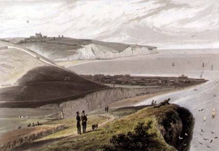 Dover, from Shakespeare's Cliff von William Daniell