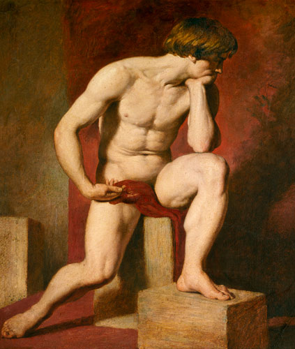 A Male Nude von William Etty
